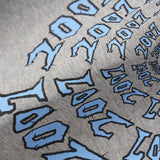 タイムプリントショーツスリーブTシャツ