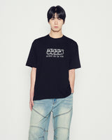 25FW マルチ AC ベアフェイスロゴ半袖Tシャツ ブラック