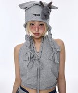 Ear Beanie Gray