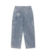 PRINTED CARPENTER DENIM PANTS BLUE(CV2FSUD110A)
