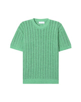 Weave Boucle Lace Round Knit