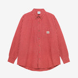 クラシック グリッド プレイド シャツ