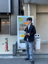 バランス襟なしジャケット