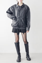 Pippa leather jacket