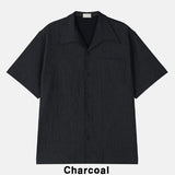 Solar Pleated Half Shirt