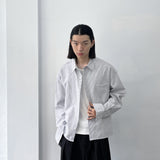 Light Casual Band Collar Shirt
