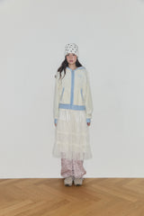 BABY DOT TULLE SKIRT (YELLOW)