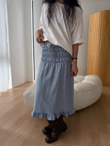 バックアイレットTシャツ