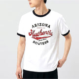 エッセンシャルスタンダード半袖リンガーTシャツアリゾナ ホワイト
