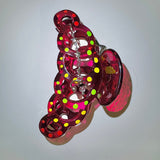 Trippy dot hairpin (4color)