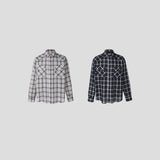 Autumn double check shirt