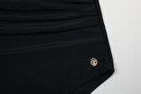 MARTINI DRAPING SWIMSUIT_Black