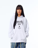 Rebellion 333 Hoodie/Melange White