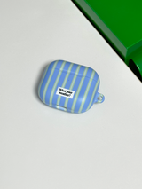 パジャマ Airpods ケース - blue
