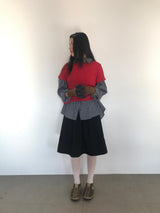 [MD Pick]ベイスリットカットアウトTシャツ (5color)