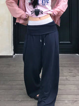イージーデイ フォールディング ローライズ ツーウェイ トレーニングパンツ