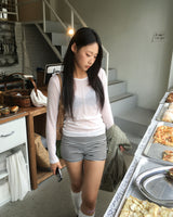 Tencel pintuck T