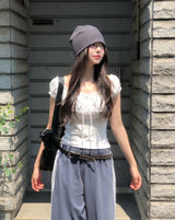 Fuse Pigment Tape Track Bermuda Shorts