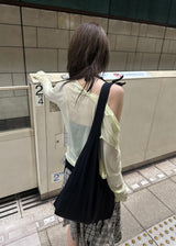 ラップレールホルターノースリーブ