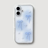 [Gel-hard] Blue ribbon Phone case (only case)