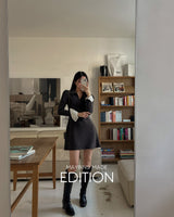 【MADE】Collar mini dress