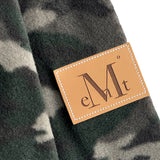  JINU CAMO FLEECE TWO-WAY HOOD ZIP-UP (UNISEX)