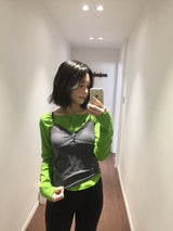 Liège button boat neck t-shirt (3color)