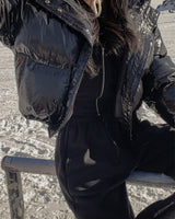 Glossy Crop Padding