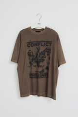 Conflict Washed Top (3color)