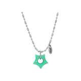 gleaming リトルスタードットネックレス [green]