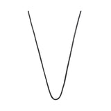 gleaming star pendant string [leather]