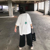 FAITH FADE - Big Smiley Oversized Tee (White)