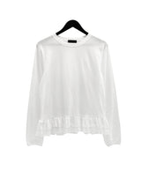 レルズフリルルーズフィット長袖Tシャツ