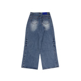  REGULAR VINTAGE TUCK BRUSH DENIM PANTS (UNISEX)_SYF4PT01BU