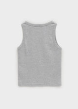 [MADE] Noria Lettering Sleeveless Top
