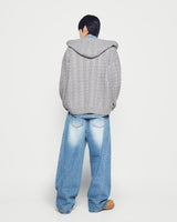 25FW ウォッシュドワイドデニムパンツ
