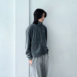 Stand Collar Zip Pocket Jacket