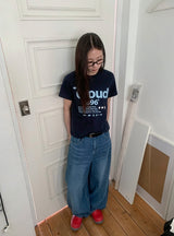 Ain Semi-Balloon Fit Wide Denim Pants