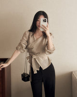 Anna Wrapped Blouse