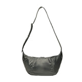 City Half Moon Messenger Bag_Khaki grey