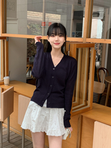 BY Standard V-neck Knit Cardigan (5color)
