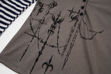 Dahlia V-Neck Graphic Tee