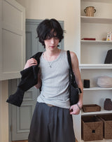 Leaders Rib Loose Fit Sleeveless