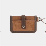 Cabinet Card wallet (suede brown)