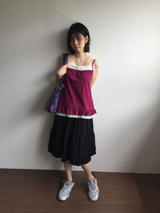 メリ レース ノースリーブ (3color)