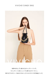 VIVICHO CANDY BAG BLACK