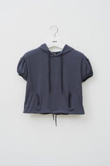 (W) Puff Shirring Hoodie (2color)
