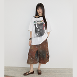 チョーカーロックTシャツ ホワイト