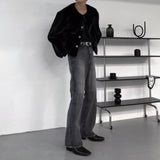 MG mink puffer tweed reversible jacket (2 colors)