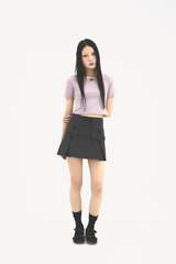リボンプリーツスカート